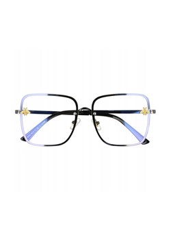 Okulary Kwadratowe z filtrem światła niebieskiego do komputera zerówki 2535-1 ze sklepu Stylion w kategorii Okulary korekcyjne męskie - zdjęcie 107786084