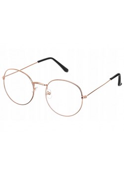 Okulary dla Świętego Mikołaja - złote lenonki ze sklepu Stylion w kategorii Okulary męskie - zdjęcie 107786372