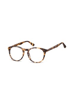 Okrągłe okulary oprawki zerowki korekcyjne Sunoptic AC45B ze sklepu Stylion w kategorii Okulary korekcyjne męskie - zdjęcie 107786721