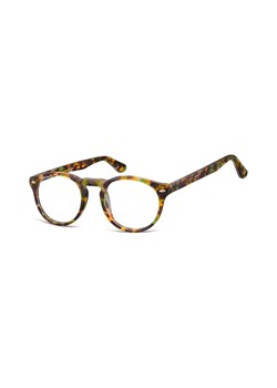 Okrągłe okulary oprawki zerowki korekcyjne Sunoptic AC46D ze sklepu Stylion w kategorii Okulary korekcyjne męskie - zdjęcie 107786741