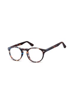Okrągłe okulary oprawki zerowki korekcyjne Sunoptic AC46E ze sklepu Stylion w kategorii Okulary korekcyjne męskie - zdjęcie 107786743