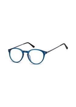 Okrągłe okulary oprawki zerowki korekcyjne Sunoptic AC50D ze sklepu Stylion w kategorii Okulary korekcyjne męskie - zdjęcie 107786774