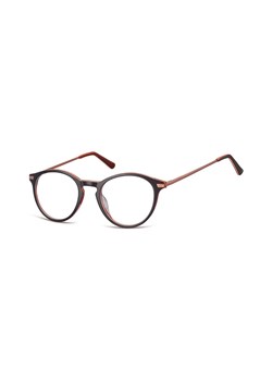 Okrągłe okulary oprawki zerowki korekcyjne Sunoptic AC50G ze sklepu Stylion w kategorii Okulary korekcyjne męskie - zdjęcie 107786780