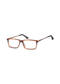 Prostokatne okulary oprawki korekcyjne Sunoptic AC48E bursztynowe ze sklepu Stylion w kategorii Okulary korekcyjne męskie - zdjęcie 107786810