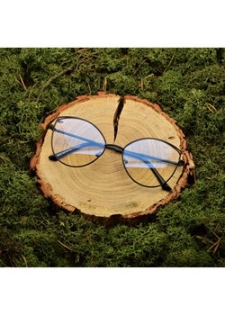 Czarne okulary do komputera Damskie zerówki kocie oczy z antyrefleksem 2527-6 ze sklepu Stylion w kategorii Okulary zerówki damskie - zdjęcie 107787054