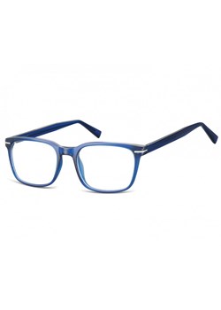 Okulary oprawki korekcyjne Nerdy zerówki Sunoptic CP119B granatowe transparentne ze sklepu Stylion w kategorii Okulary zerówki męskie - zdjęcie 107787114