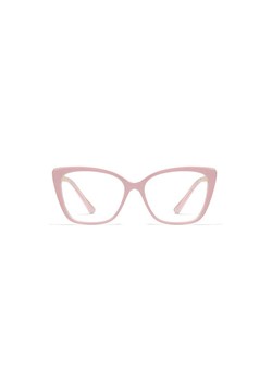 Okulary do komputera damskie z filtrem BLUE Light zerówki 2568-4 brudny róż ze sklepu Stylion w kategorii Okulary zerówki damskie - zdjęcie 107787161