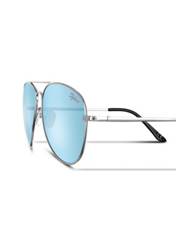 Okulary Pilotki Przeciwsłoneczne Polaryzacyjne z niebieską lustrzanką Stylion STL-03C15 ze sklepu Stylion w kategorii Okulary przeciwsłoneczne męskie - zdjęcie 107787162