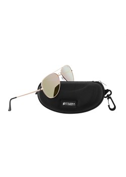 Okulary Pilotki Przeciwsłoneczne Polaryzacyjne z różową lustrzanką Stylion STL-03C13 ze sklepu Stylion w kategorii Okulary przeciwsłoneczne męskie - zdjęcie 107787191