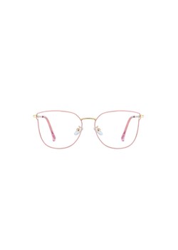 Okulary kocie do komputera damskie z filtrem BLUE Light zerówki 2555C ze sklepu Stylion w kategorii Okulary zerówki damskie - zdjęcie 107787222