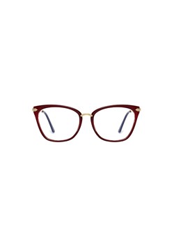 Okulary kocie do komputera damskie z filtrem BLUE Light zerówki 2574-2 ze sklepu Stylion w kategorii Okulary zerówki damskie - zdjęcie 107787232