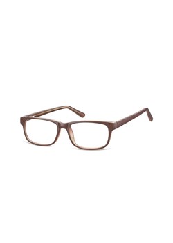 Zerówki klasyczne oprawki Sunoptic CP154C brazowe, flex ze sklepu Stylion w kategorii Okulary zerówki męskie - zdjęcie 107787774