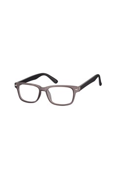 Okulary Zerówki klasyczne oprawki Sunoptic CP156D szaro-czarne ze sklepu Stylion w kategorii Okulary zerówki męskie - zdjęcie 107787804