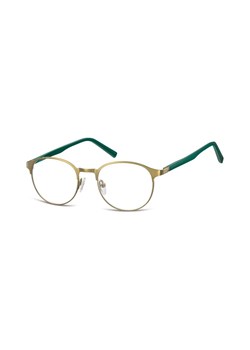 Okulary oprawki okrągłe stalowe Sunoptic 998F ze sklepu Stylion w kategorii Oprawki do okularów męskich - zdjęcie 107788402