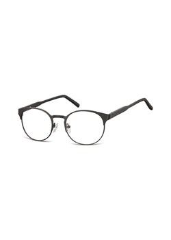 Czarne Okulary Oprawki okrągłe korekcja Sunoptic 994G ze sklepu Stylion w kategorii Okulary korekcyjne męskie - zdjęcie 107788972