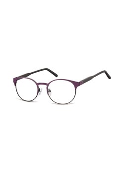 Fioletowe Okulary Oprawki okrągłe korekcja Sunoptic 994H ze sklepu Stylion w kategorii Okulary korekcyjne męskie - zdjęcie 107788974