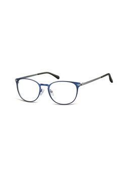 Okulary Oprawki damskie kocie oczy stalowe Sunoptic 992C granatowe ze sklepu Stylion w kategorii Okulary korekcyjne damskie - zdjęcie 107789010