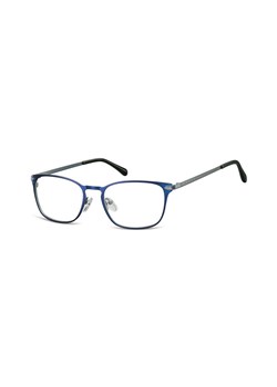 Oprawki okularowe kocie oczy damskie stalowe Sunoptic 991C granatowe ze sklepu Stylion w kategorii Okulary korekcyjne damskie - zdjęcie 107789022