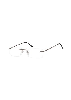 Bezramkowe Okulary Oprawki korekcyjne Sunoptic 986E brazowe ze sklepu Stylion w kategorii Okulary korekcyjne męskie - zdjęcie 107789052