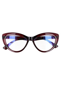 Kocie oczy Antyrefleks Zerowki okulary z filtrem Brązowe 2286B ze sklepu Stylion w kategorii Okulary korekcyjne damskie - zdjęcie 107789244