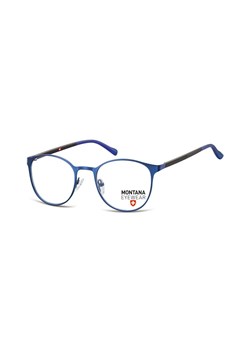 Okrągłe Okulary Oprawki optyczne pod korekcję MM607D Granatowe ze sklepu Stylion w kategorii Okulary korekcyjne męskie - zdjęcie 107789332