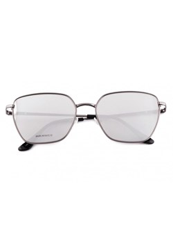 Klasyczne metalowe srebrne lustra hm-1585 z fleksami ze sklepu Stylion w kategorii Okulary przeciwsłoneczne damskie - zdjęcie 107789610