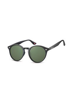 Okulary okrągłe czarne lenonki S20A ze sklepu Stylion w kategorii Okulary przeciwsłoneczne męskie - zdjęcie 107789721