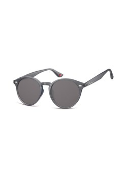 Okulary okrągłe szare lenonki S20F ze sklepu Stylion w kategorii Okulary przeciwsłoneczne męskie - zdjęcie 107789731