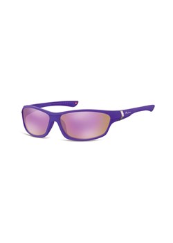 Okulary dziecięce sportowe Unisex fioletowe matowe lustrzane CS90F ze sklepu Stylion w kategorii Okulary przeciwsłoneczne damskie - zdjęcie 107789843