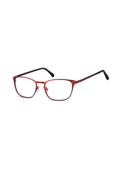 Oprawki okularowe kocie oczy damskie stalowe Sunoptic 991F czerwone ze sklepu Stylion w kategorii Okulary korekcyjne damskie - zdjęcie 107789933