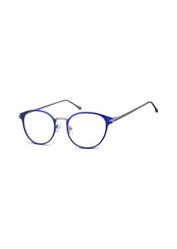 Oprawki okularowe kocie oczy damskie stalowe Sunoptic 940E granatowe ze sklepu Stylion w kategorii Okulary korekcyjne damskie - zdjęcie 107789943