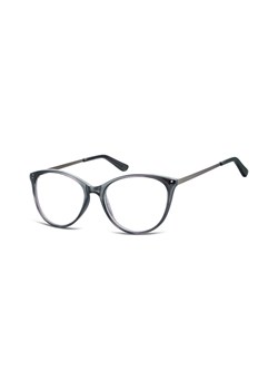 Okulary oprawki zerówki korekcyjne Kocie Unisex Sunoptic AC27F ciemnoszare ze sklepu Stylion w kategorii Okulary zerówki męskie - zdjęcie 107790041