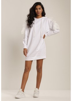 Biała Bluza Amalithilei ze sklepu Renee odzież w kategorii Bluzy damskie - zdjęcie 107955142