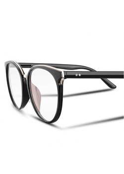 Okulary Kocie Oczy Korekcyjne z Antyrefleksem Zerówki POL-BLF-727K ze sklepu Stylion w kategorii Okulary zerówki damskie - zdjęcie 108157293