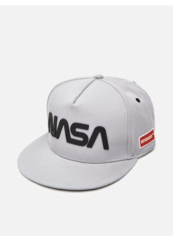 Cropp - Czapka snapback NASA - szary ze sklepu Cropp w kategorii Czapki z daszkiem męskie - zdjęcie 108440422