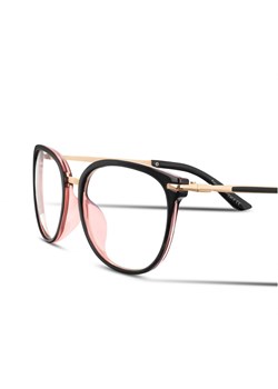 Okulary Kocie Oczy Korekcyjne z Antyrefleksem Zerówki POL-BLF-849K ze sklepu Stylion w kategorii Okulary korekcyjne damskie - zdjęcie 108487994