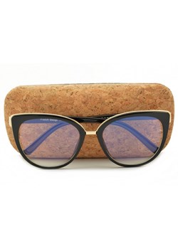 Okulary Kocie Oczy z filtrem światła niebieskiego do komputera zerówki POL-BLF-818K ze sklepu Stylion w kategorii Okulary korekcyjne damskie - zdjęcie 108608120