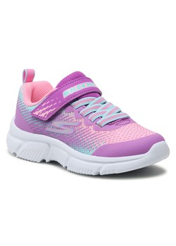 Buty SKECHERS - Go Run 650 302430L/PRMT Purple Multi ze sklepu eobuwie.pl w kategorii Buty sportowe dziecięce - zdjęcie 108681440