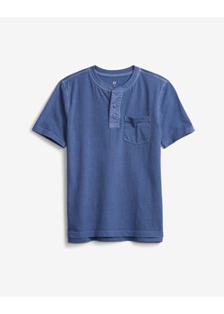 T-shirt chłopięce niebieski Gap z krótkim rękawem 