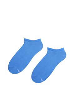skarpetki stopki z bawełny organicznej niebieskie organic ze sklepu Estera Shop w kategorii Skarpetki męskie - zdjęcie 108742110