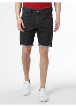 Calvin Klein Jeans - Męskie spodenki jeansowe, szary ze sklepu vangraaf w kategorii Spodenki męskie - zdjęcie 108759340