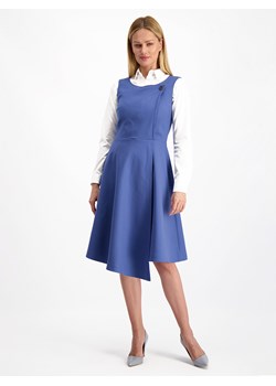 Sukienka Lavard Woman niebieska asymetryczna midi 