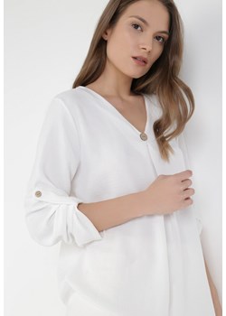 Biała Bluzka Acalepheu ze sklepu Born2be Odzież w kategorii Bluzki damskie - zdjęcie 108890823