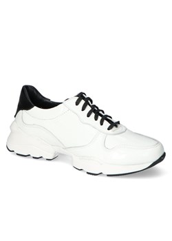 Sneakersy Karino 3154/187-1 Białe lakier ze sklepu Arturo-obuwie w kategorii Buty sportowe damskie - zdjęcie 108895062