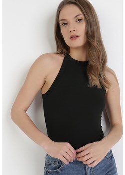Czarne Body Athosise ze sklepu Born2be Odzież w kategorii Bluzki damskie - zdjęcie 109005132