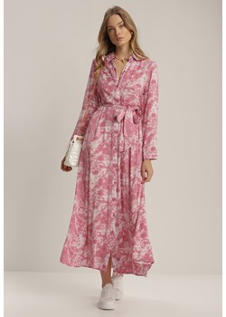 Ciemnoróżowa Sukienka Silelphise ze sklepu Renee odzież w kategorii Sukienki - zdjęcie 109283001