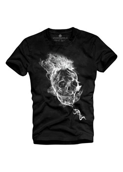T-shirt męski UNDERWORLD Smoke skull ze sklepu morillo w kategorii T-shirty męskie - zdjęcie 109286600