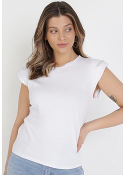 Biała Bluzka Kaliphanea ze sklepu Born2be Odzież w kategorii Bluzki damskie - zdjęcie 109289840