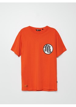 Cropp - Koszulka Dragon Ball - pomarańczowy ze sklepu Cropp w kategorii T-shirty męskie - zdjęcie 109440864