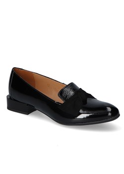 Półbuty Gamis 5034/A128+Czarny Czarne lakier ze sklepu Arturo-obuwie w kategorii Półbuty damskie - zdjęcie 109493104